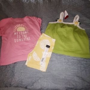 Nwt Sunny citrus 3pc set
